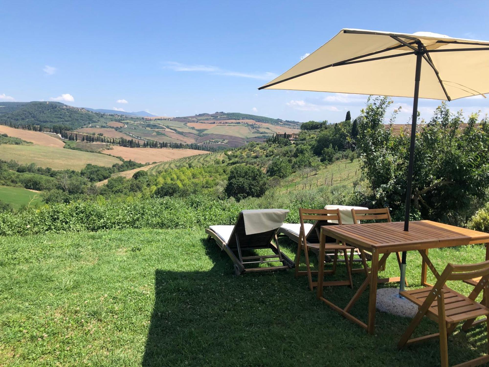 Poggio Ai Gelsi Villa Pienza Eksteriør bilde